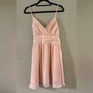 Blush Pink Party Dress 💕